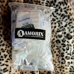 Empty clear Lip tubes